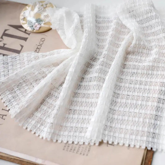 White Lace Garter Belt