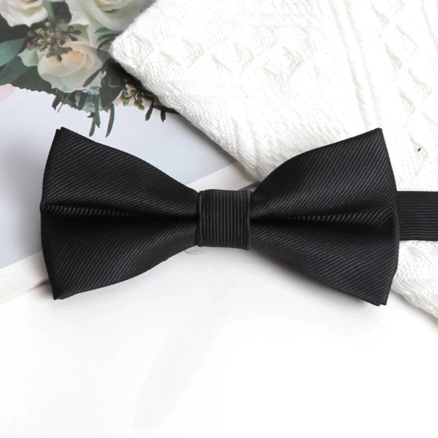 Classic Black Bow Tie